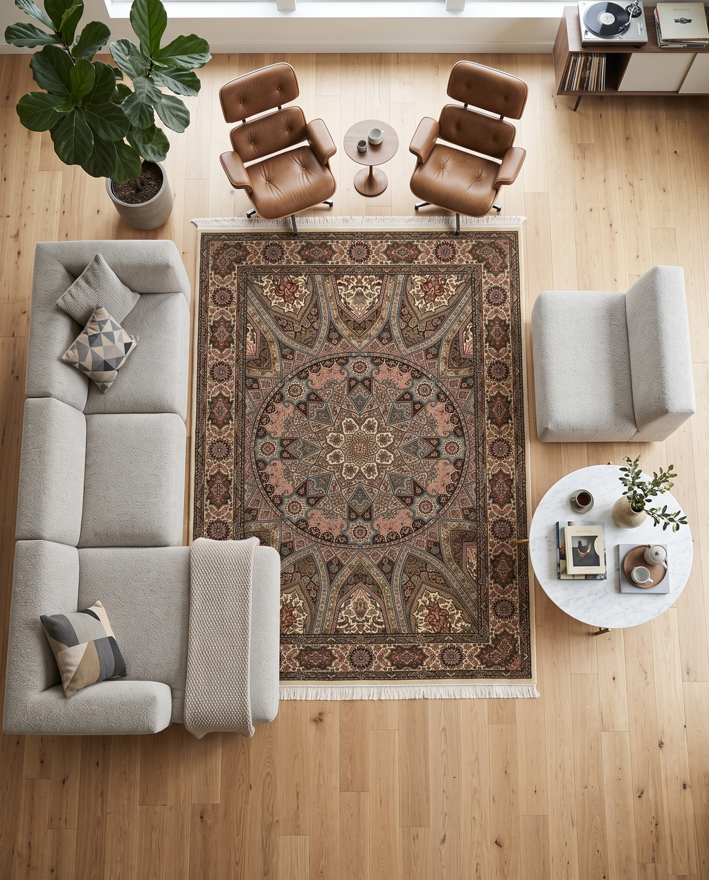 Majestic Star Medallion Palace Rug
