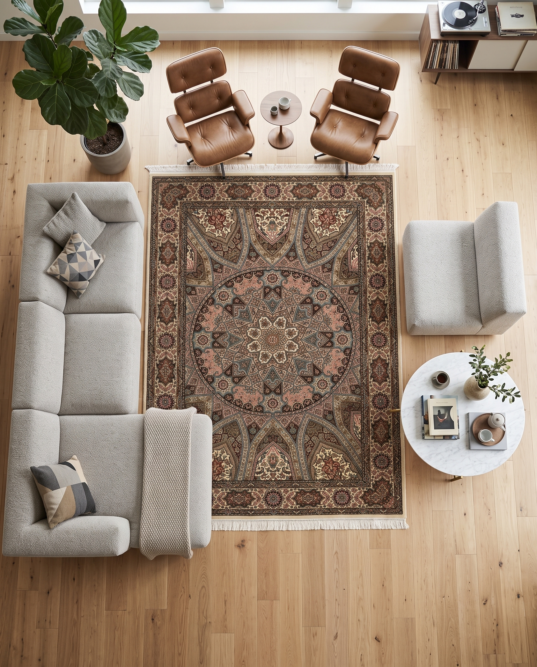 Majestic Star Medallion Palace Rug