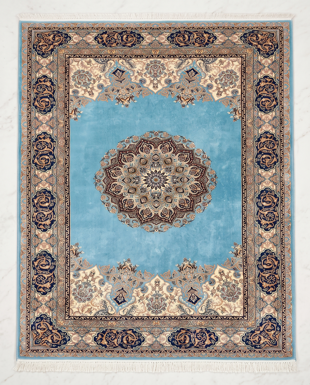 Celestial Irani Azure Palace Rug