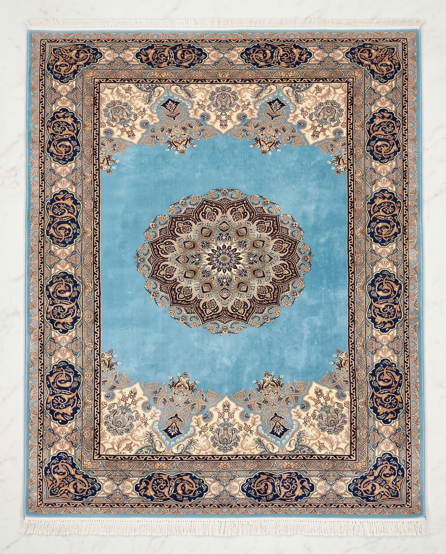 Celestial Irani Azure Palace Rug