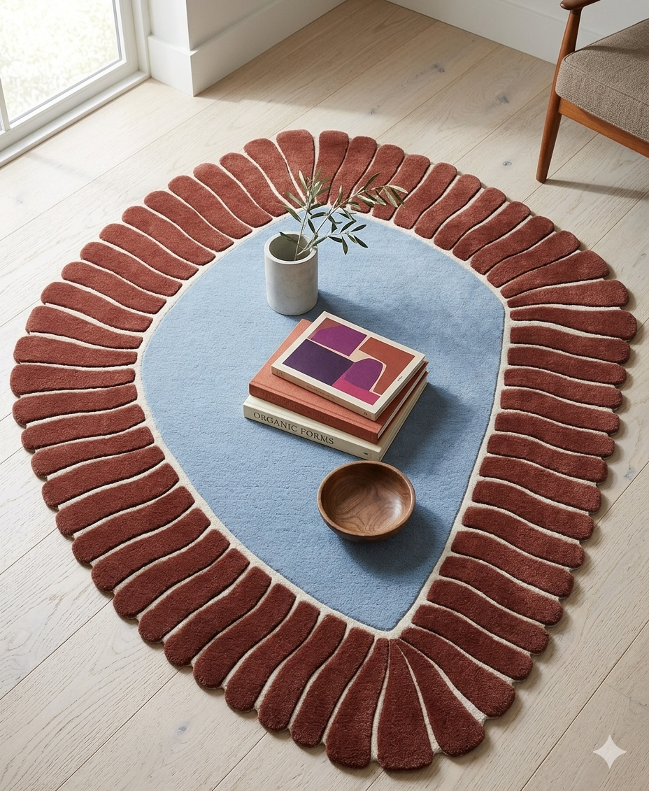 Premium Modern Art Wool Rug