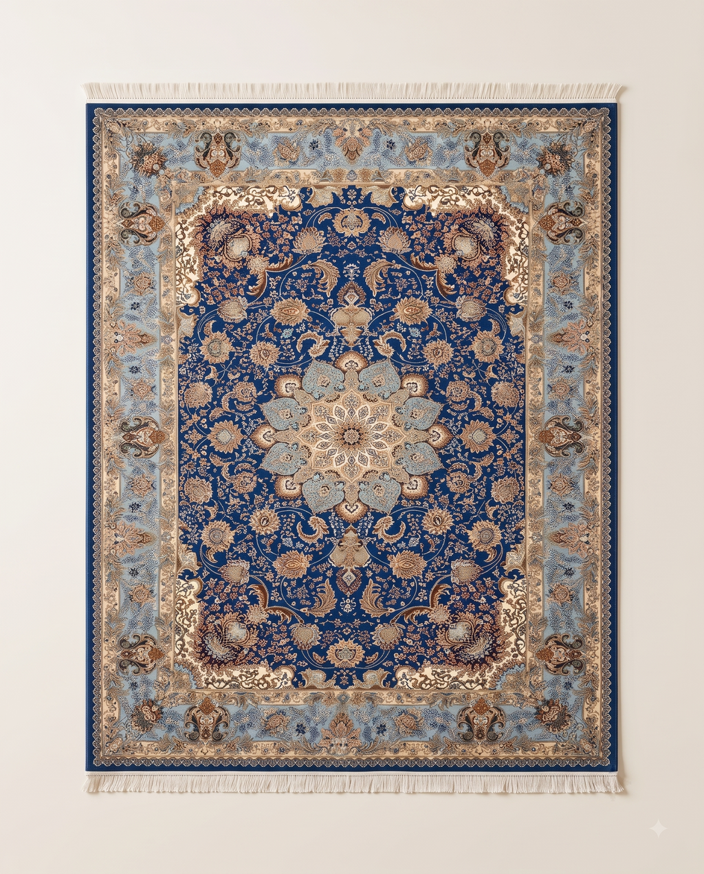 Celestial Sapphire Irani Carpet