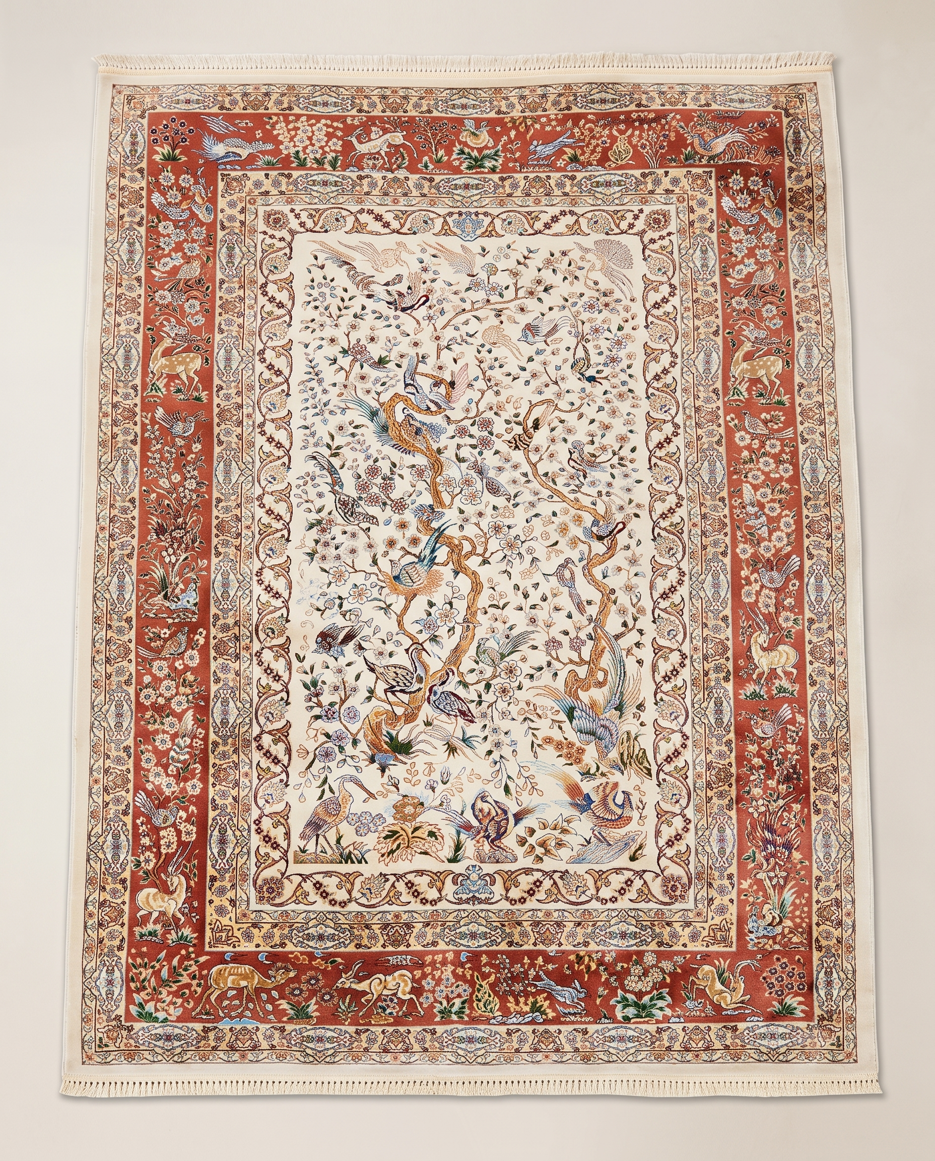 Persian Royal Garden & Wildlife Carpet