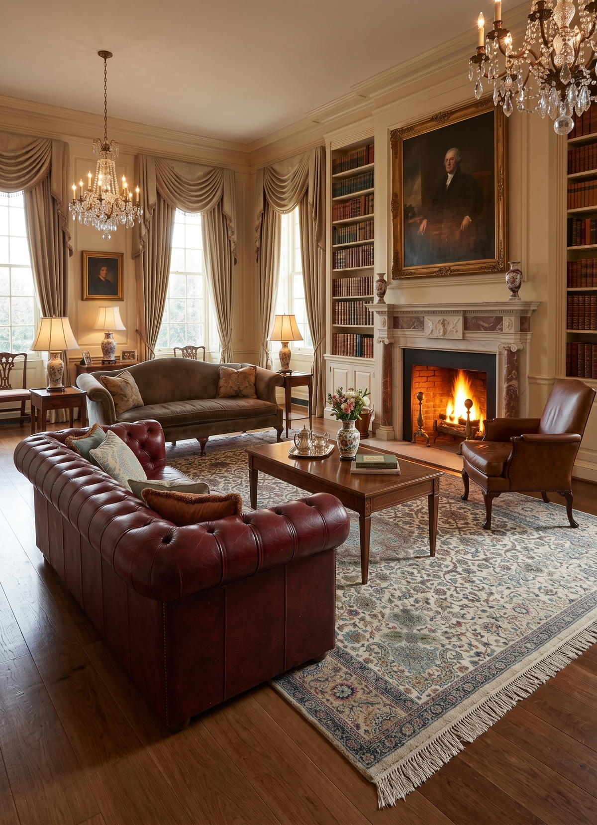 The Royal Isfahan Heritage Medallion Rug