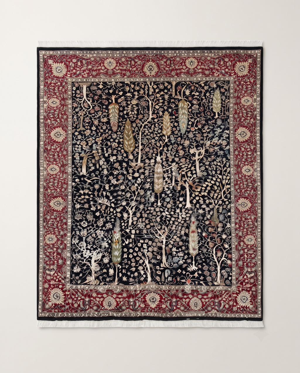 The Midnight Cypress Paradise Carpet
