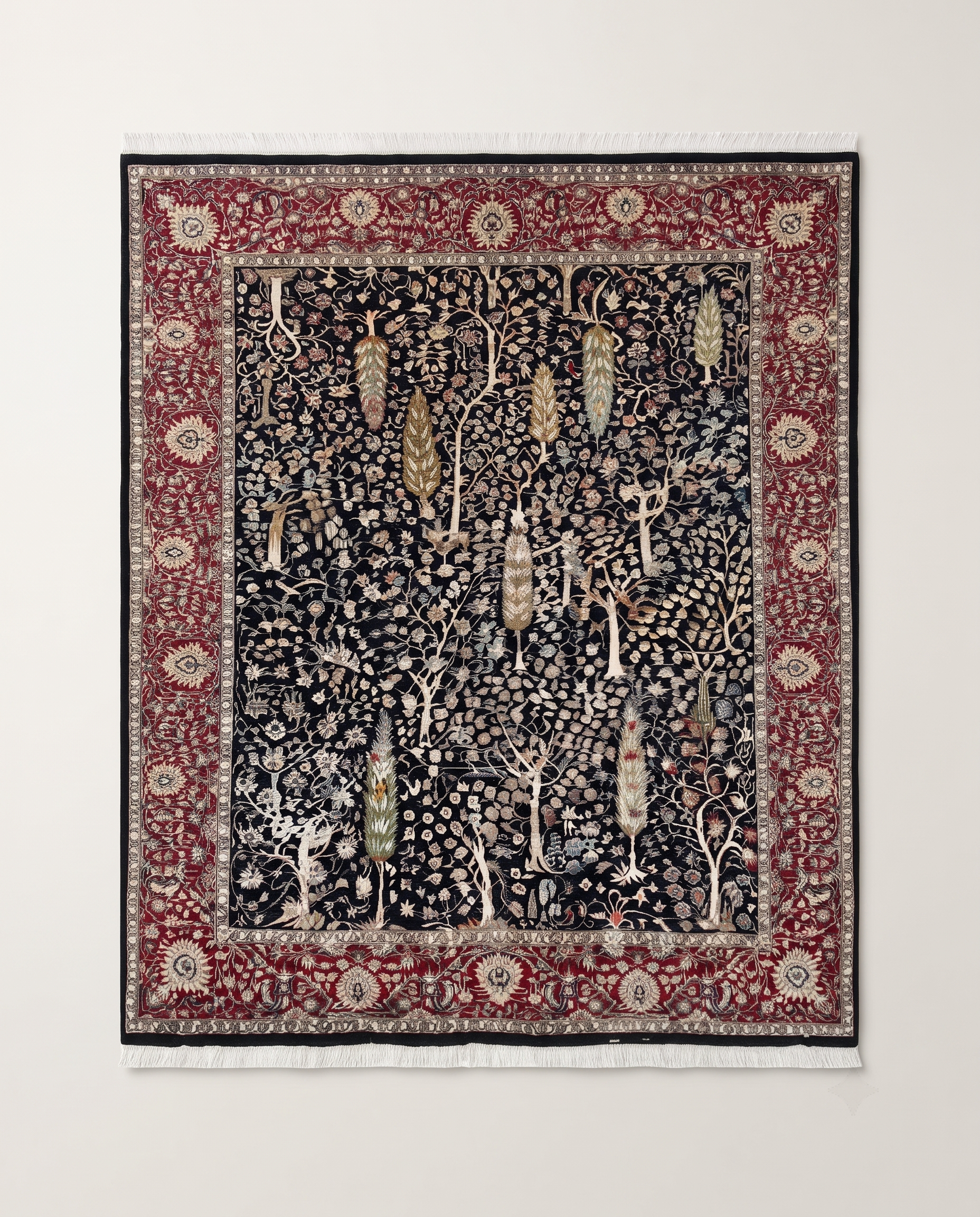 The Midnight Cypress Paradise Carpet
