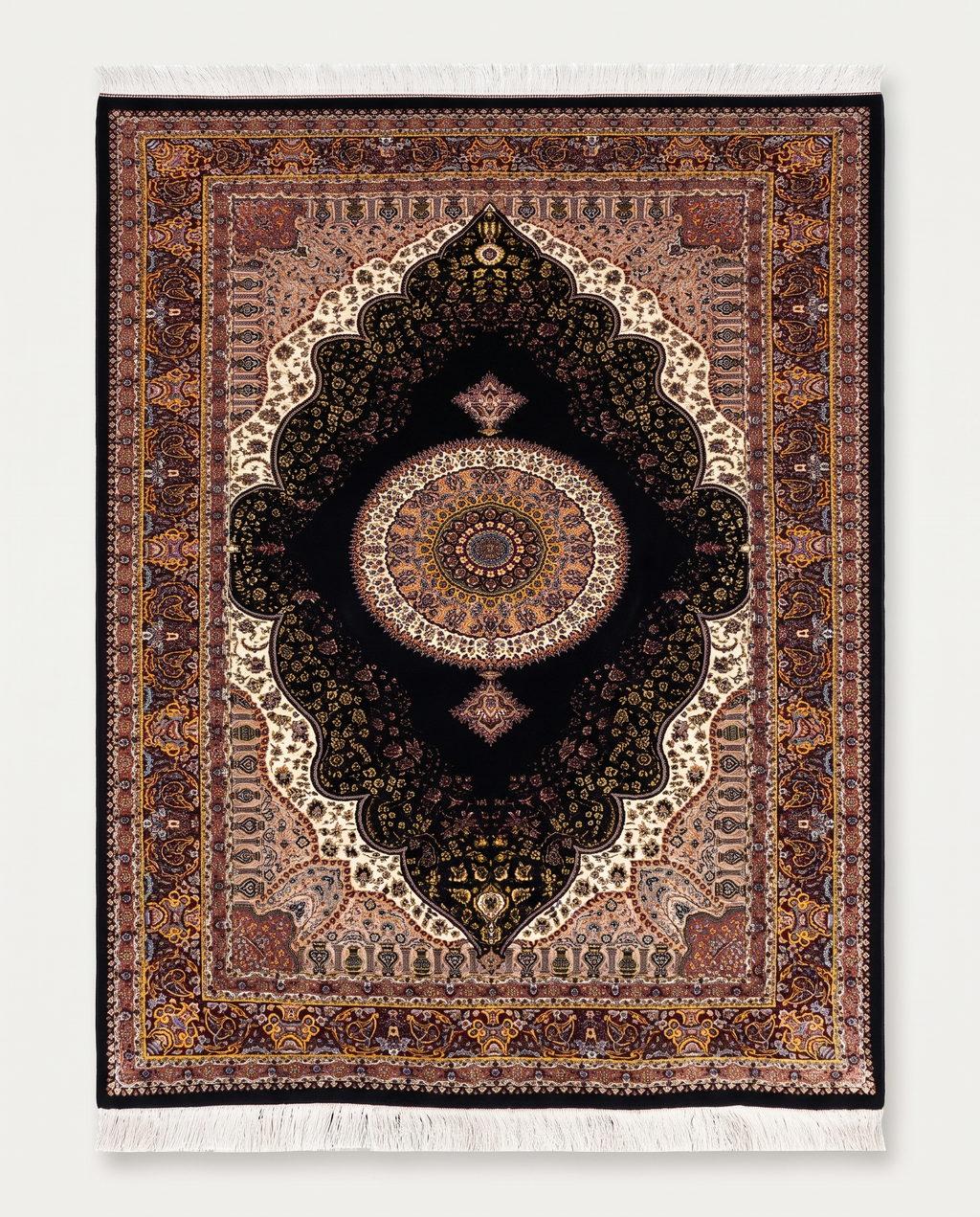 The Ebony Royal Emblem Carpet