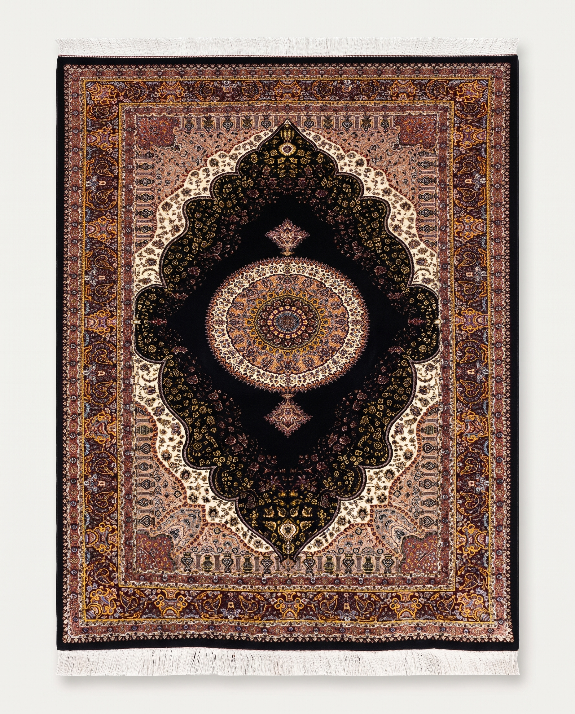 The Ebony Royal Emblem Carpet