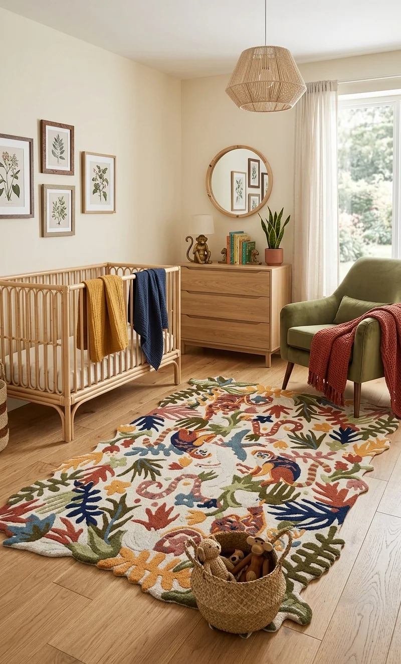 Exotic Animal Canopy Rug