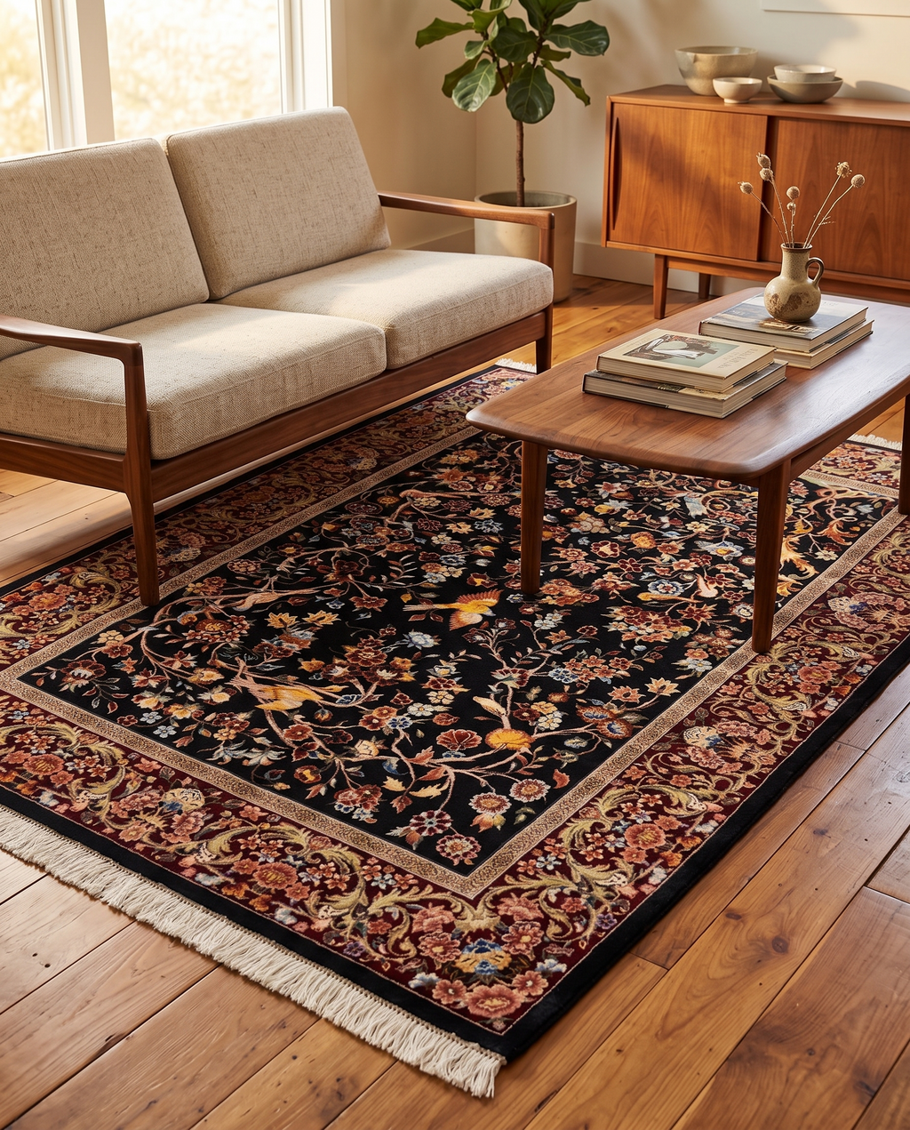The Midnight Aviary Carpet