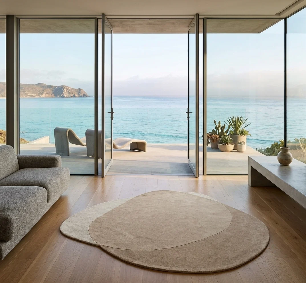 Sandstone Layers Wool Rug