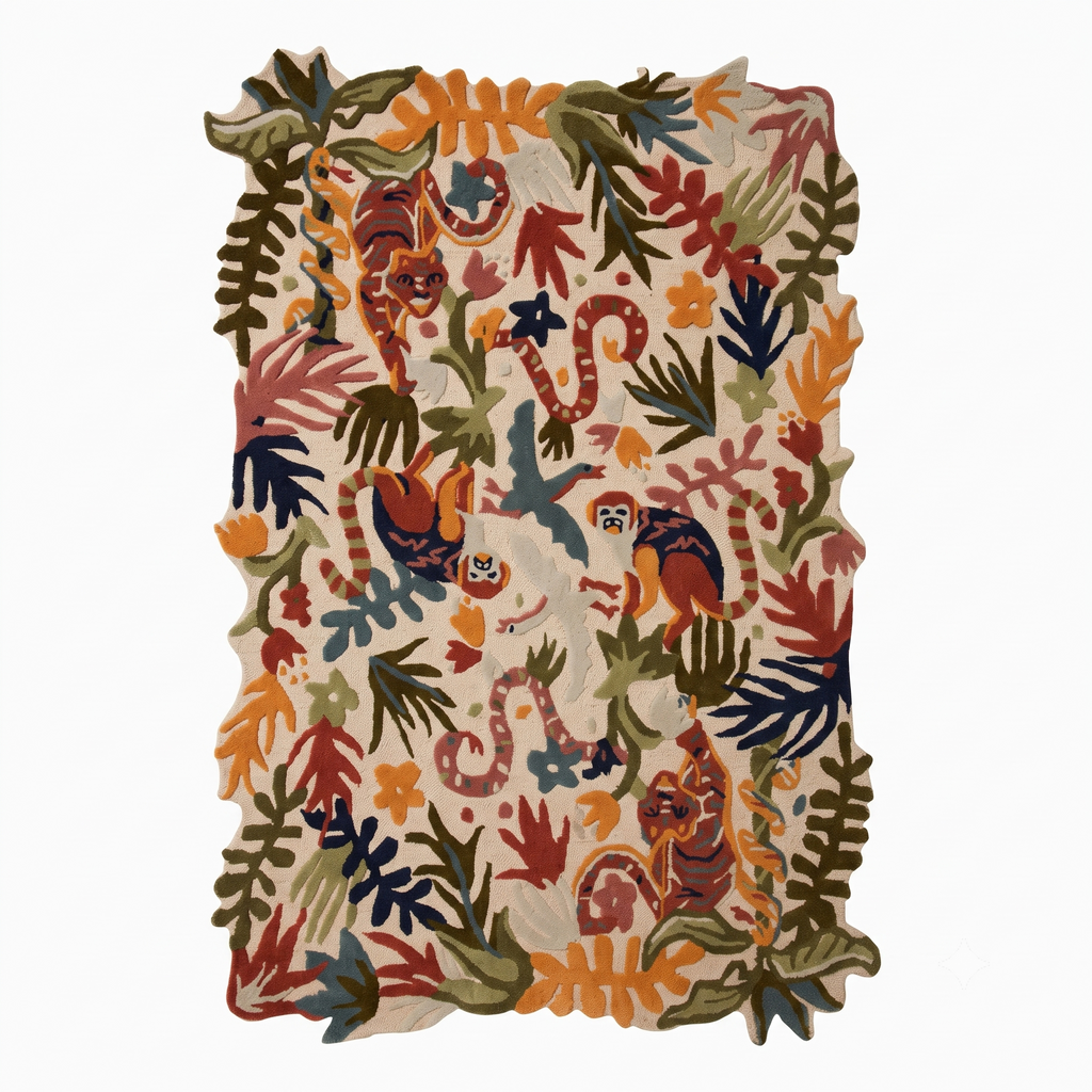 Exotic Animal Canopy Rug