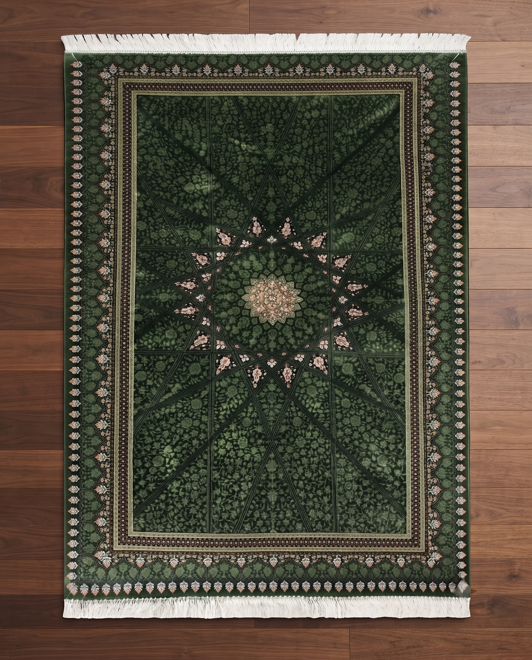 The Emerald Star Garden Carpet