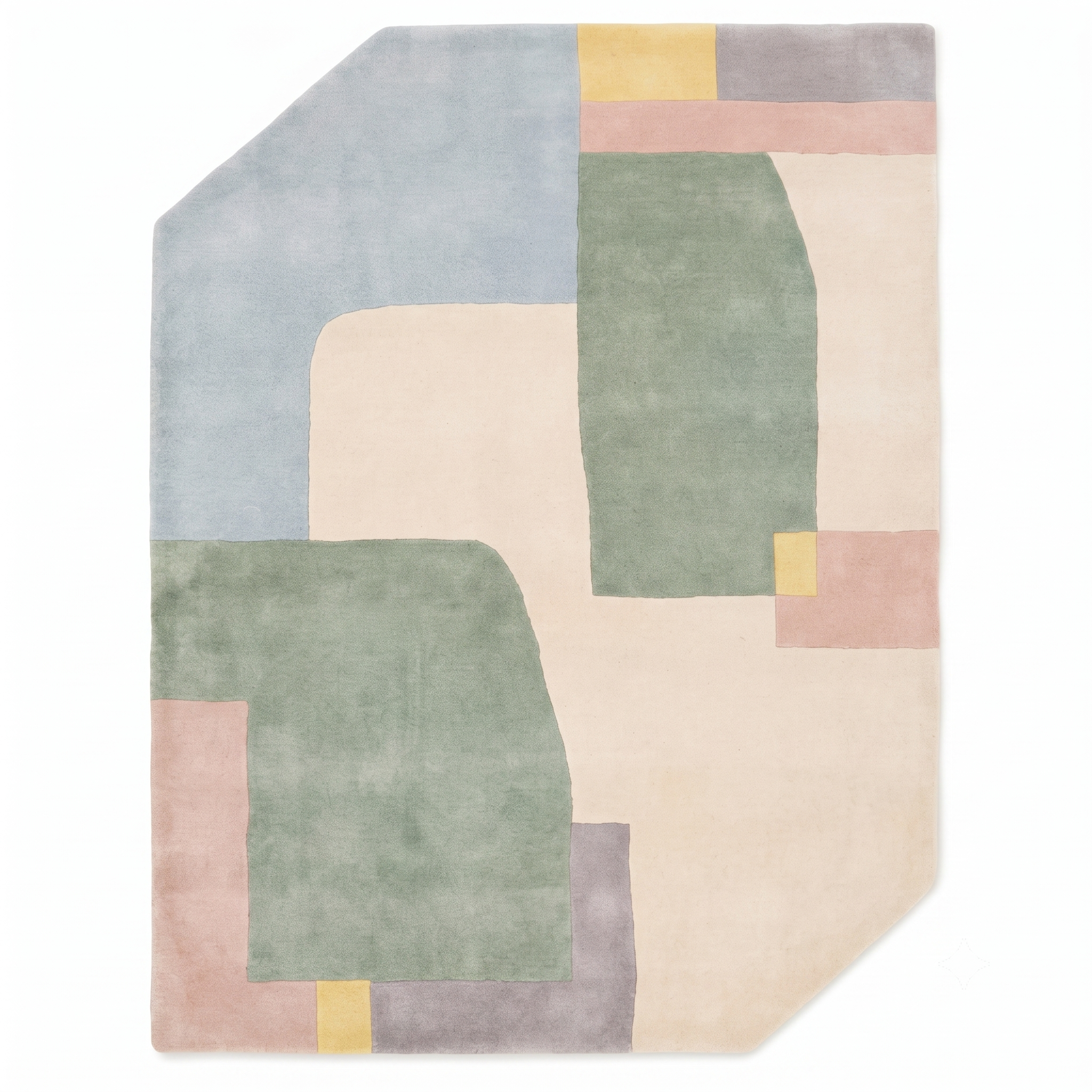 Pastel Vista Wool Rug