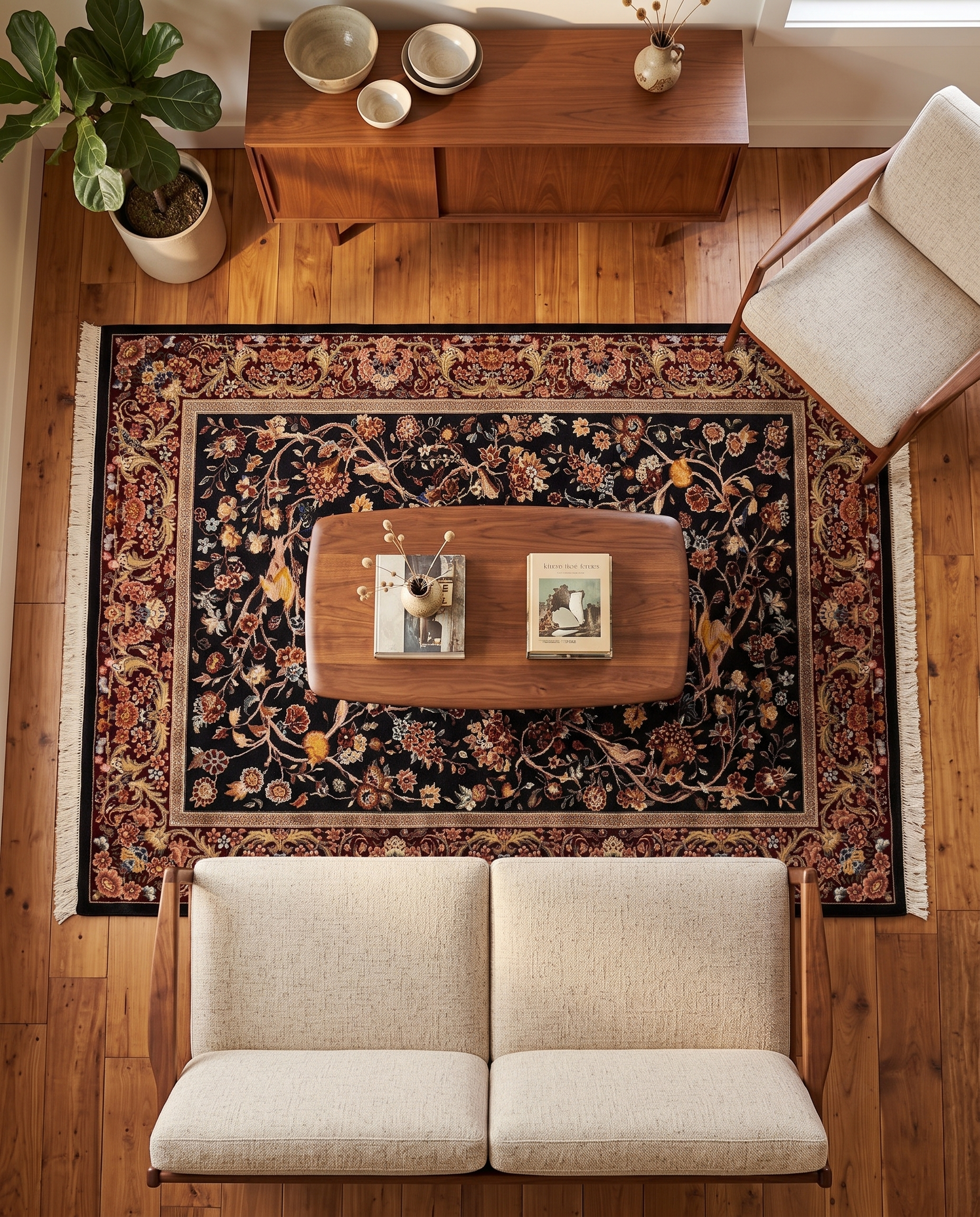 The Midnight Aviary Carpet