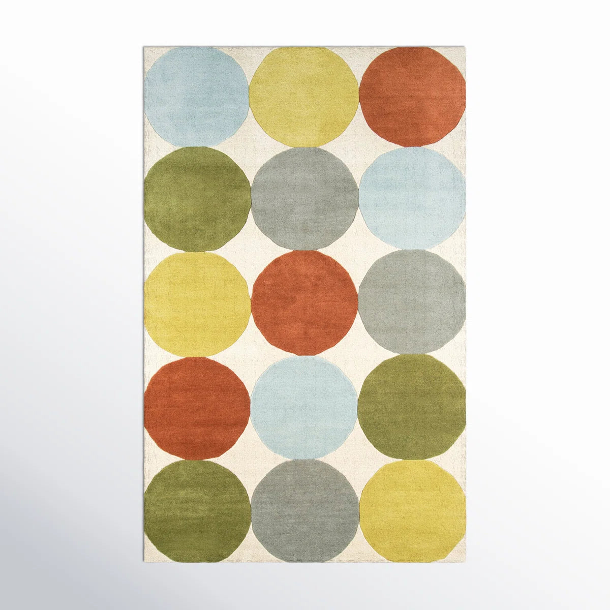 Playful Orbit Wool Rug