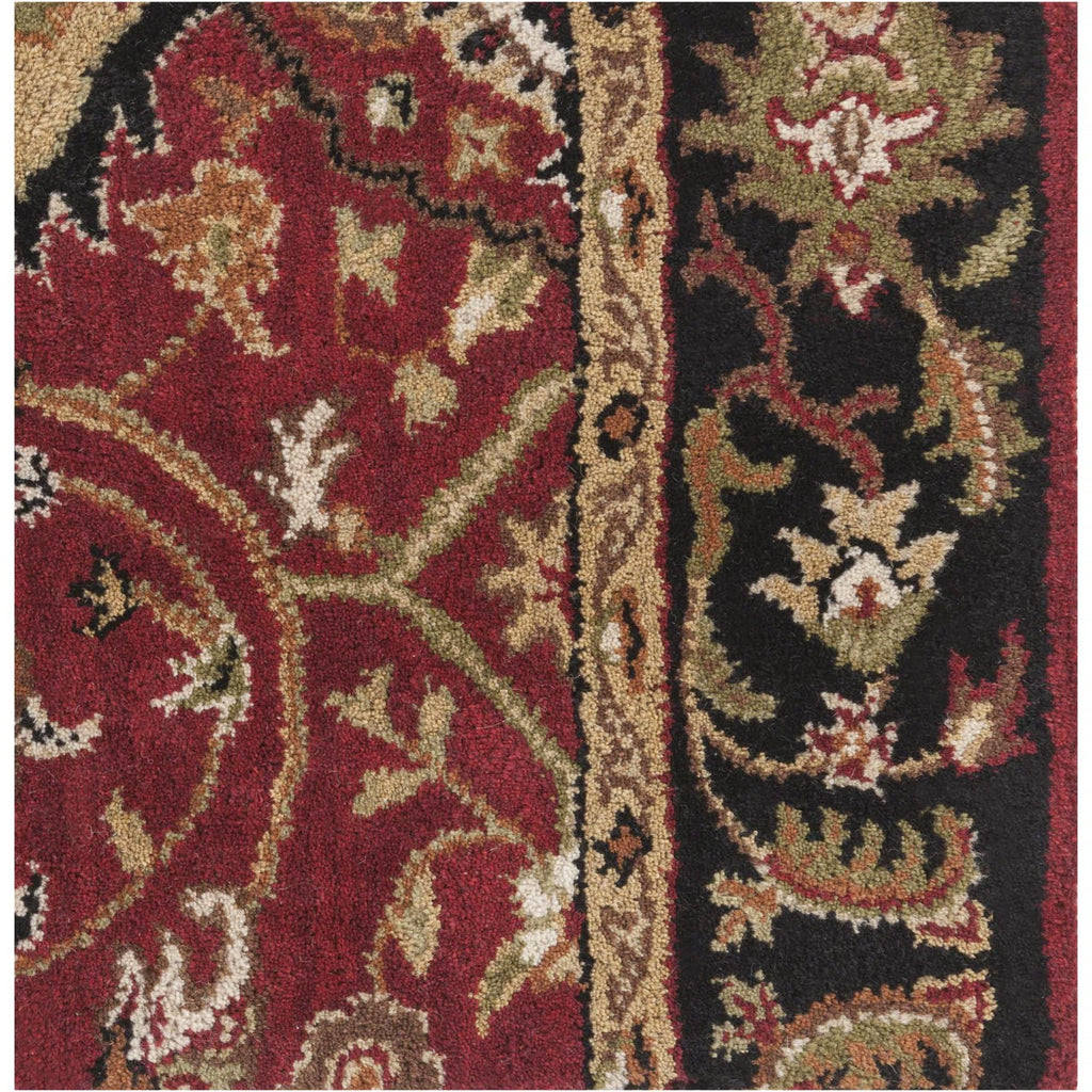 Deep Red Traditional Oriental Rug