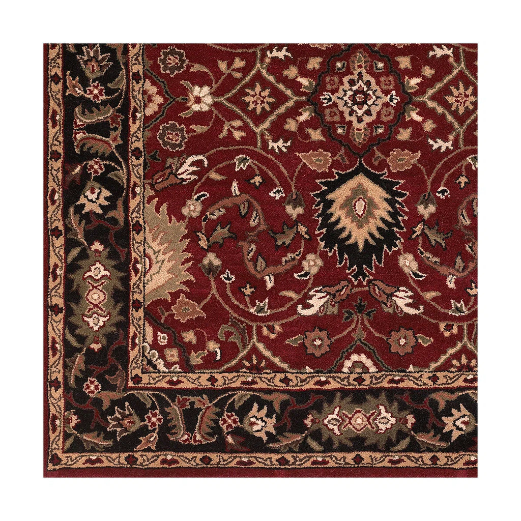 Deep Red Traditional Oriental Rug