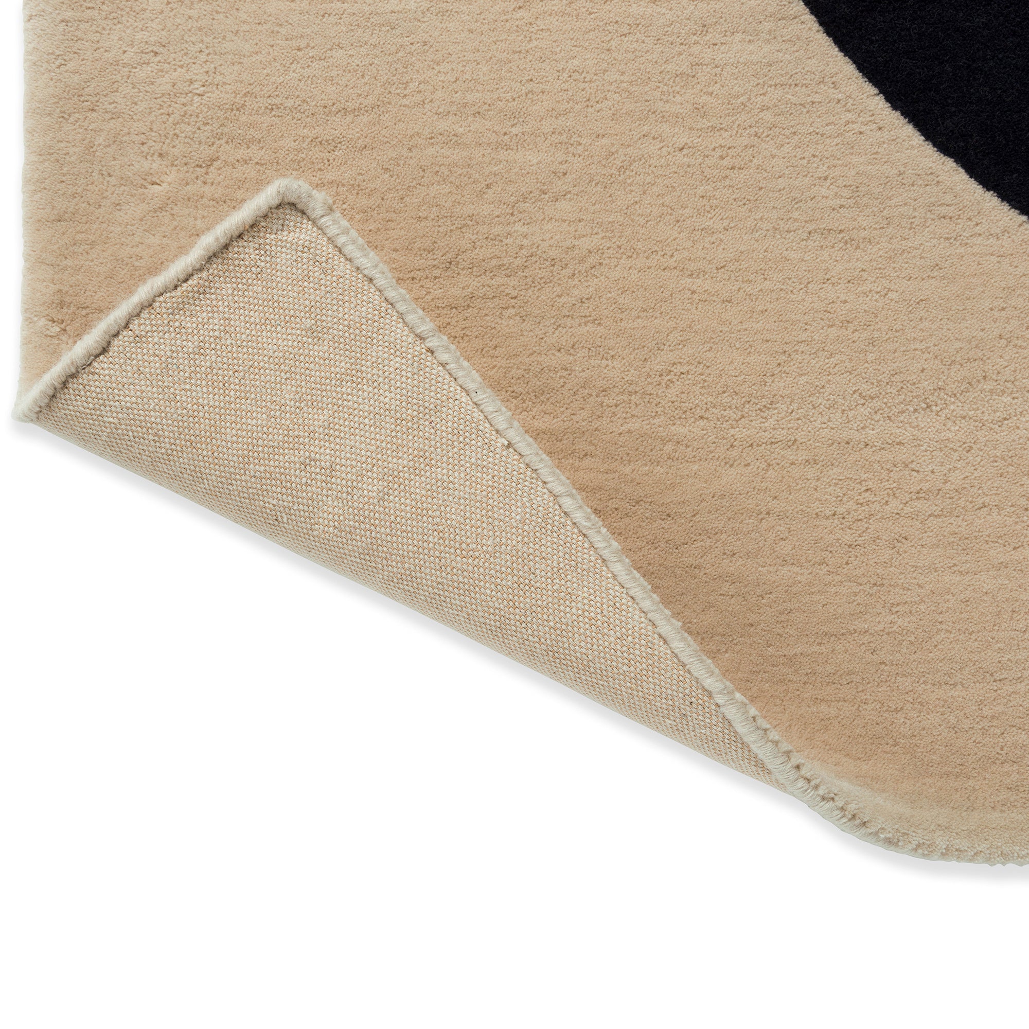 Modern Emerald Wave Hand Tufted Wool Rug