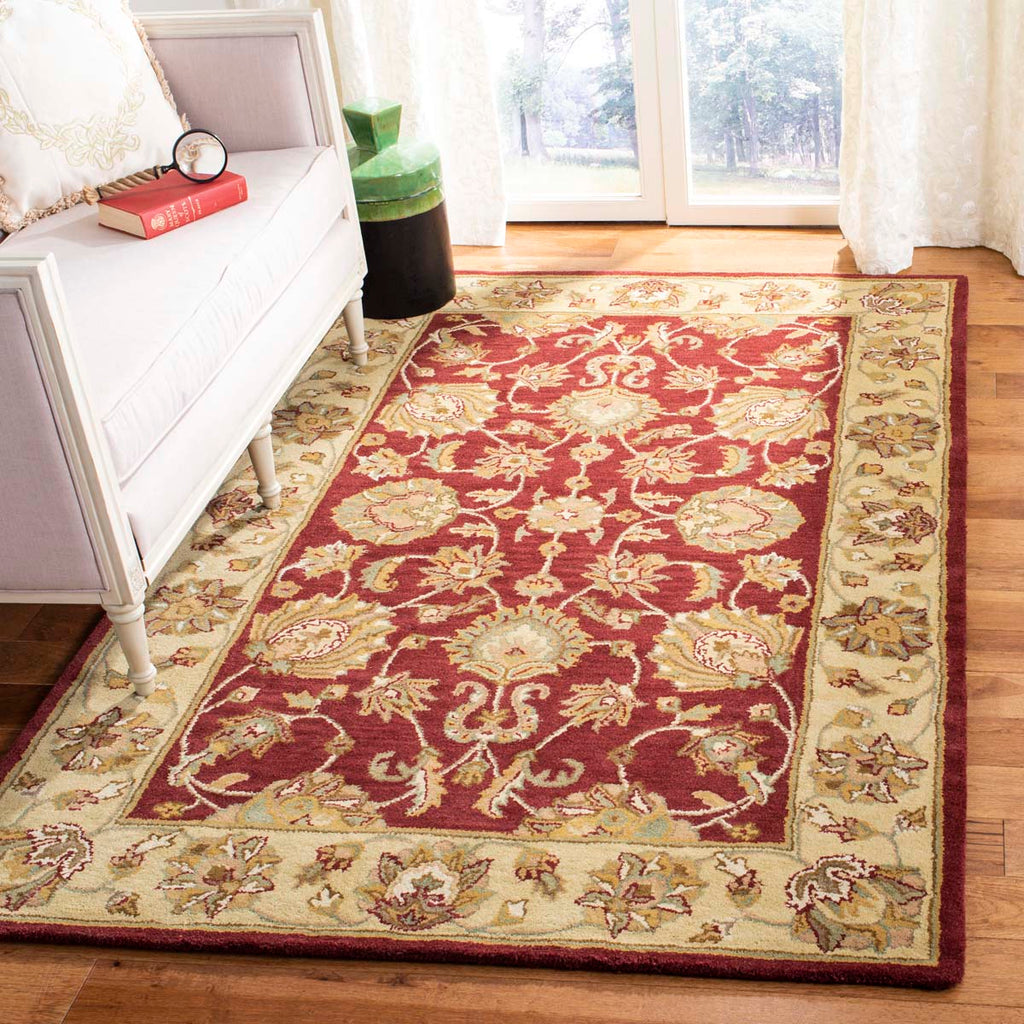 Classic Floral Border Carpet