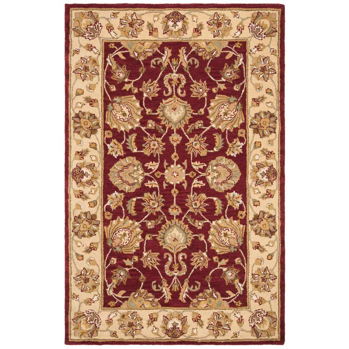 Classic Floral Border Carpet