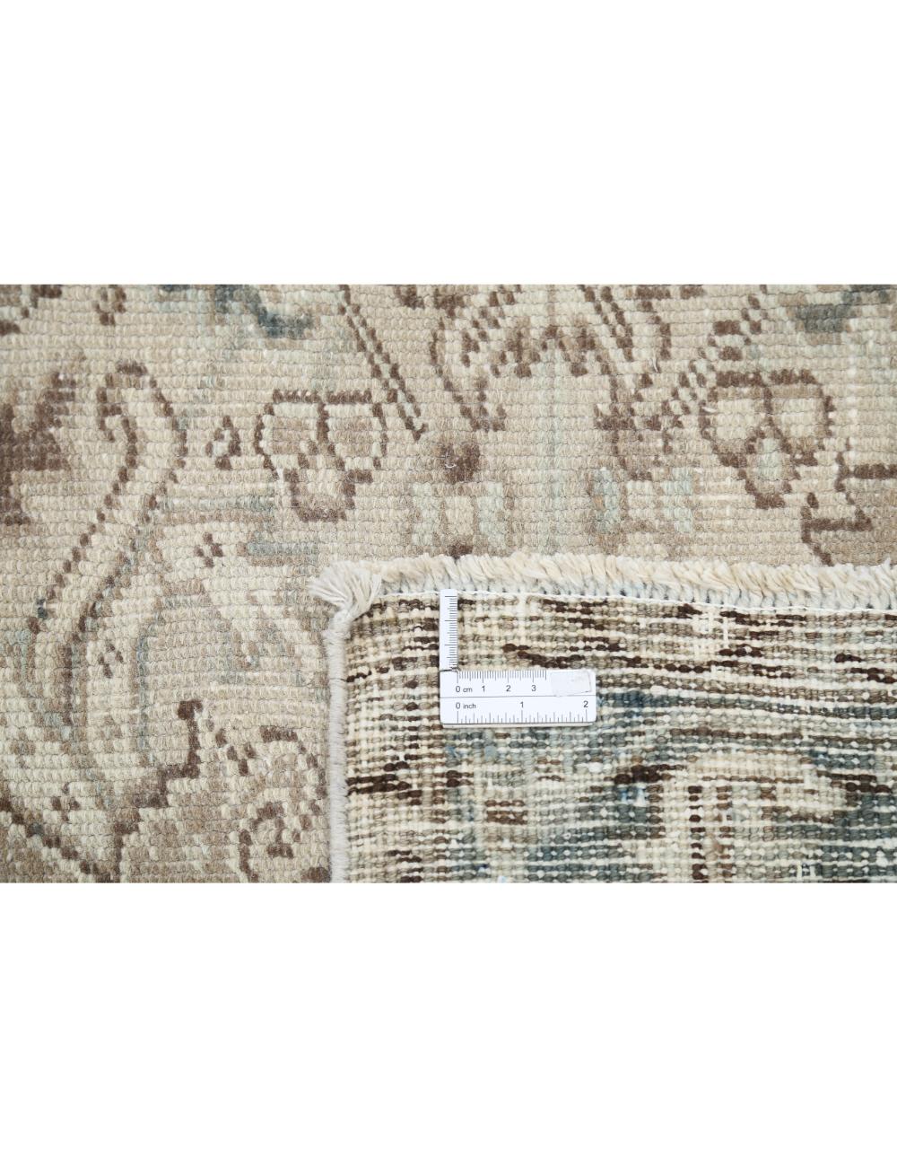 Hand-Knotted Heirloom Serapi Wool Rug