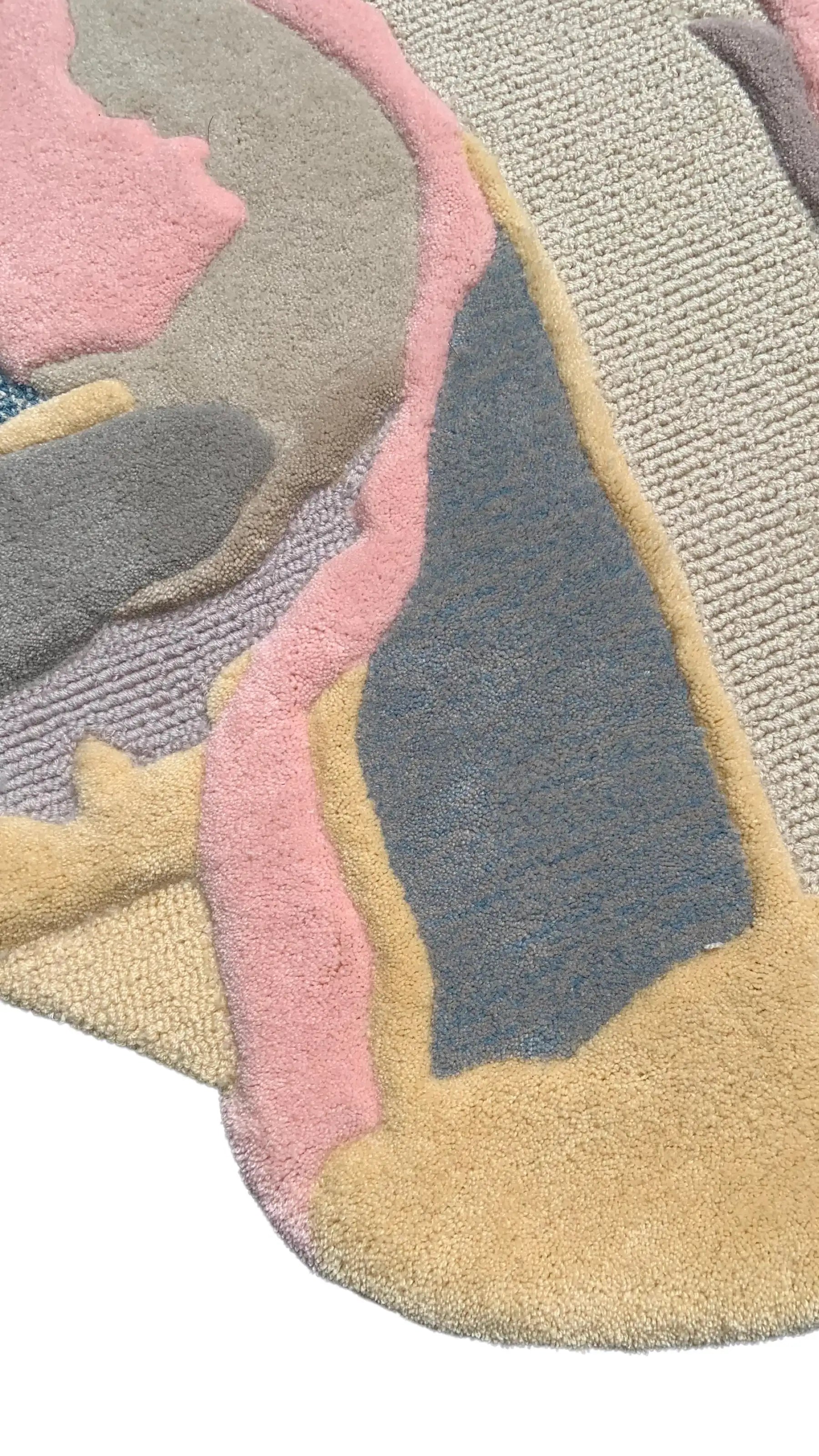 Soft Multitone Abstract Flow Luxury Carpet