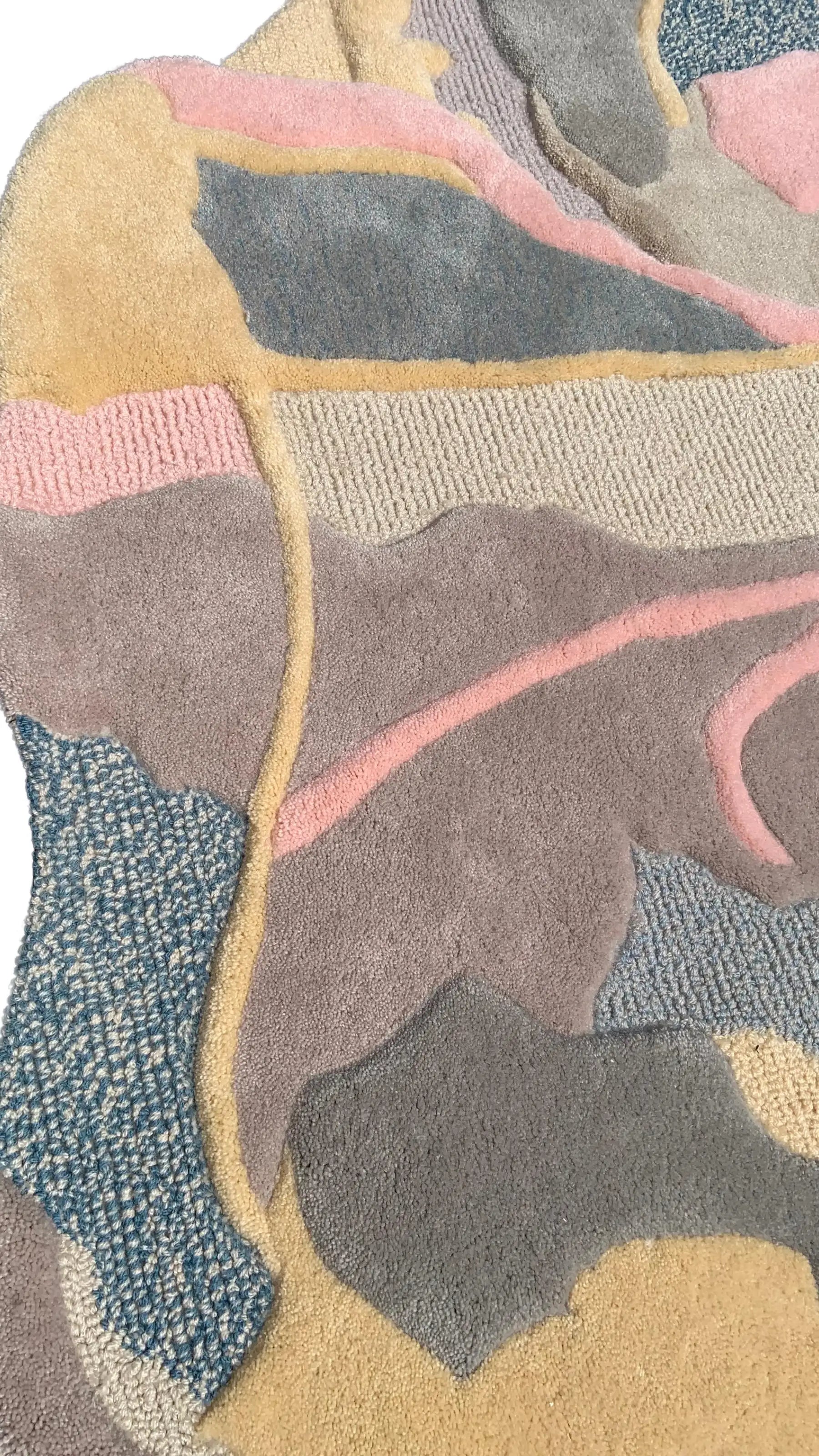Soft Multitone Abstract Flow Luxury Carpet