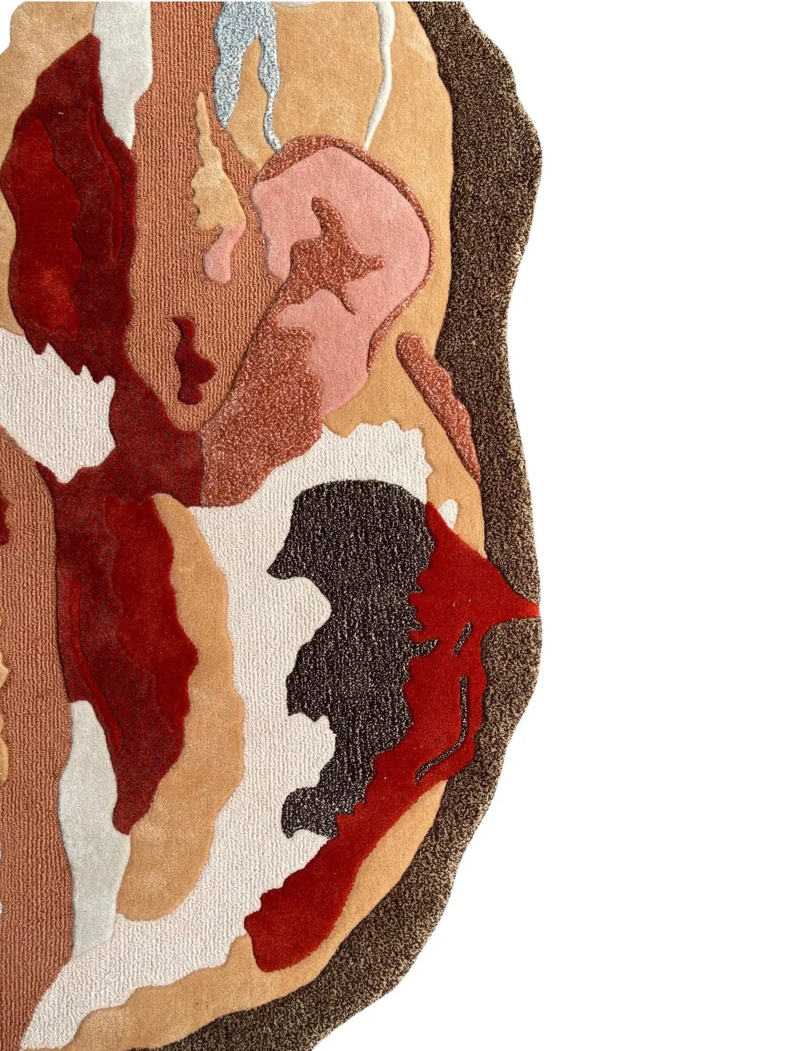Terra Strata Layered Abstract Designer Carpet