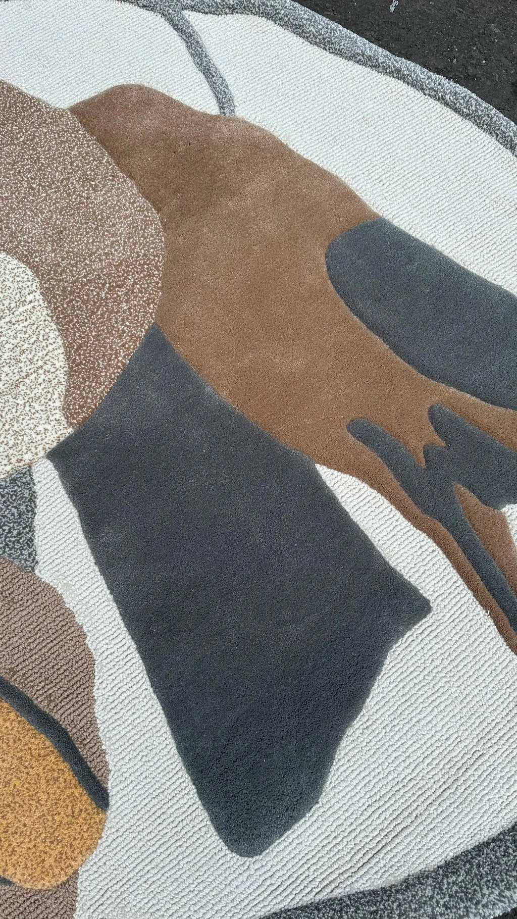 Geometry Organic Form Luxury Area Rug