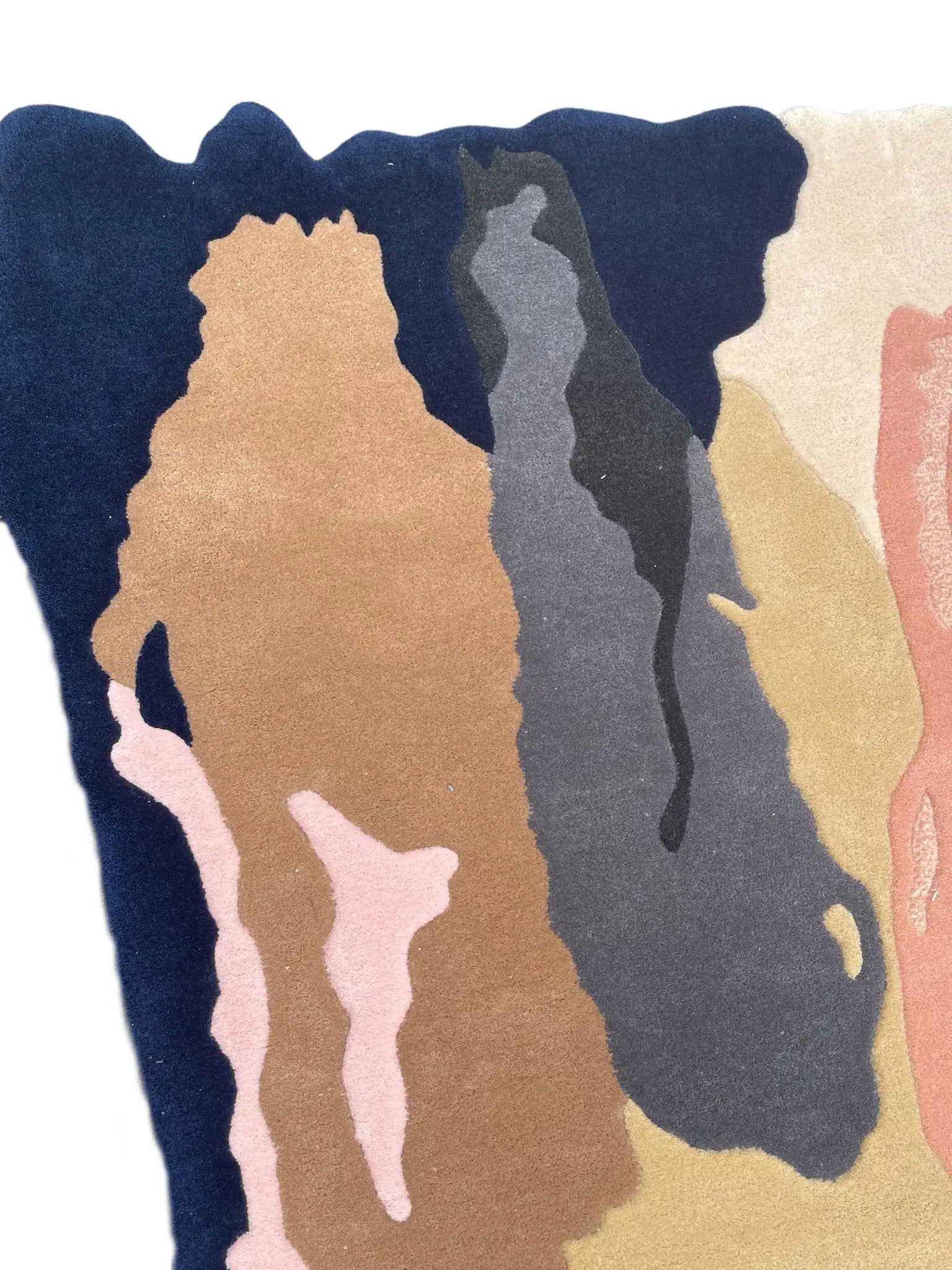 Multi-Color Artistic Irregular Carpet