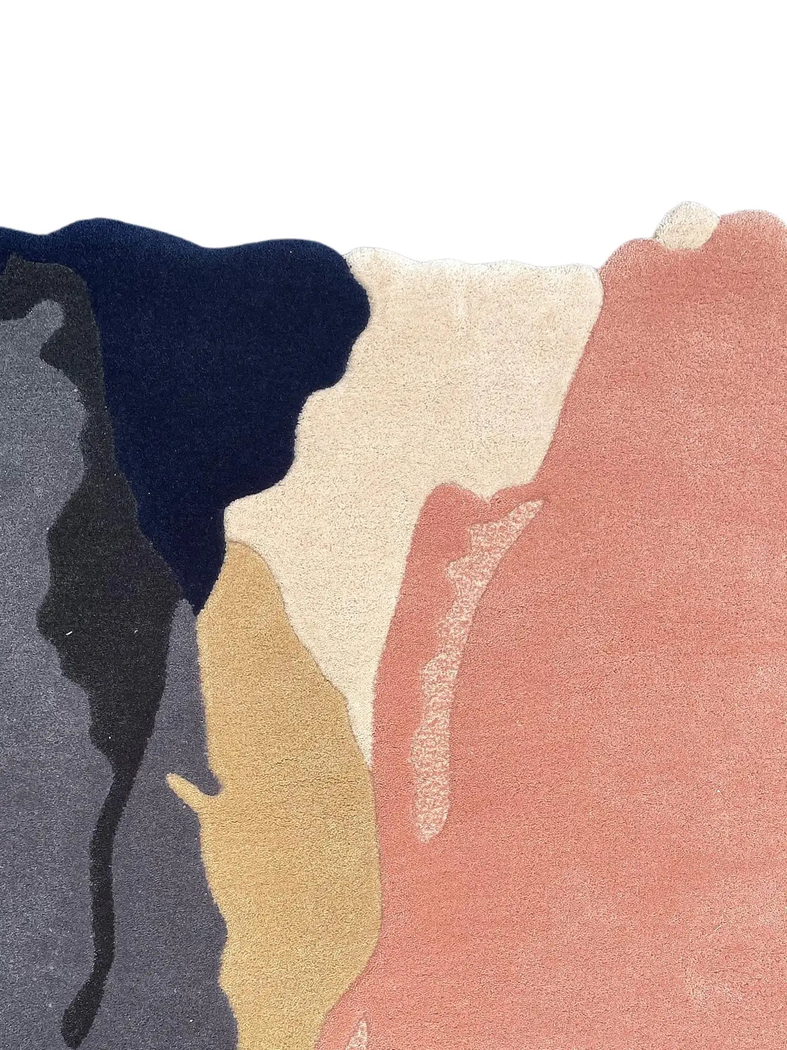 Multi-Color Artistic Irregular Carpet