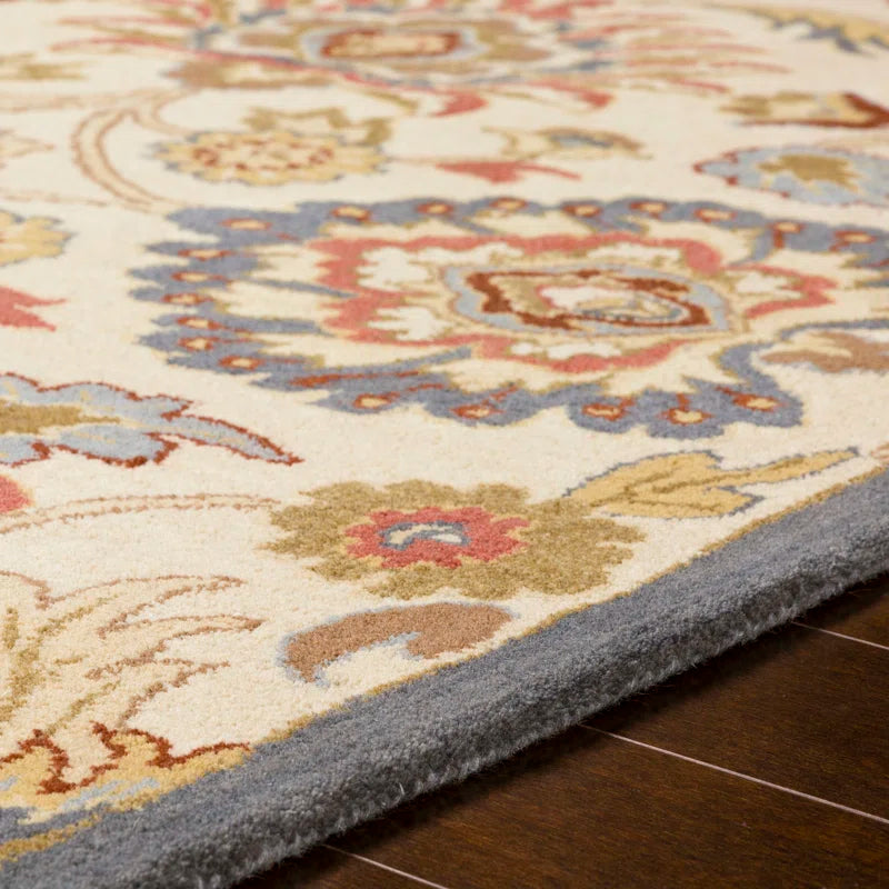 Hand Tufted Wool Rug Beige