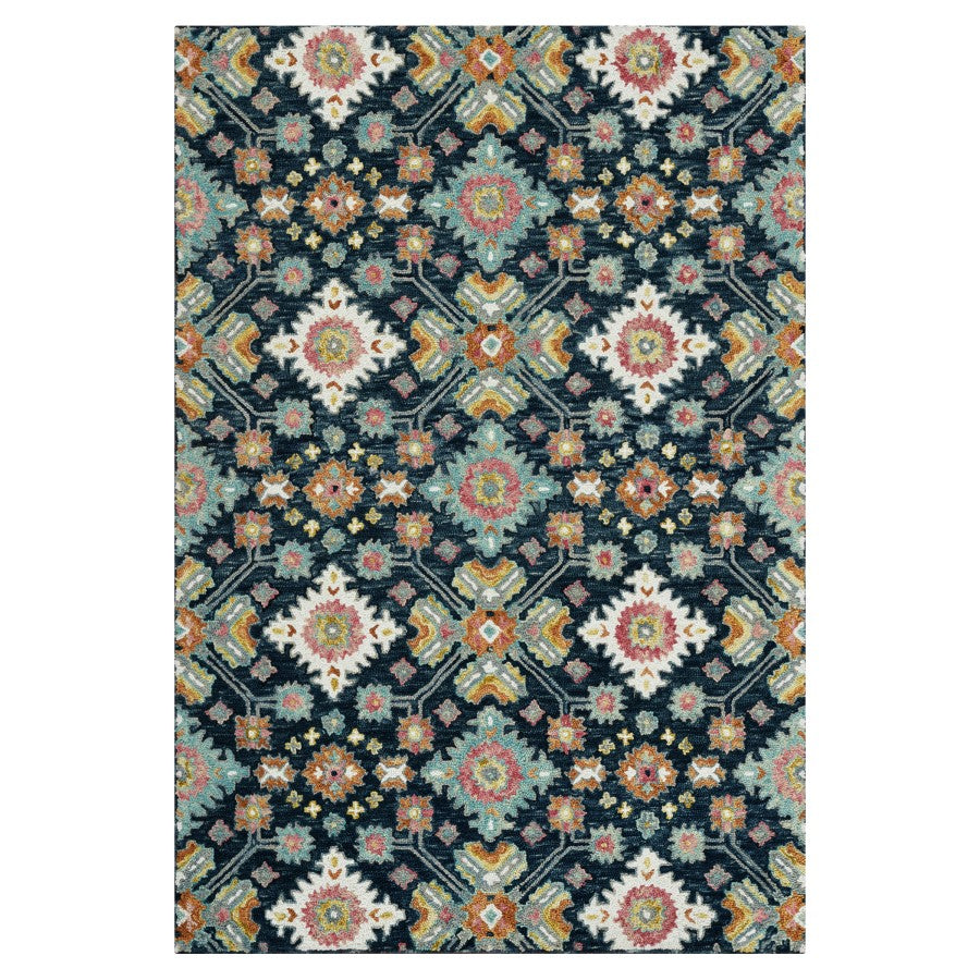 Hand Tufted Navy Wool Rug