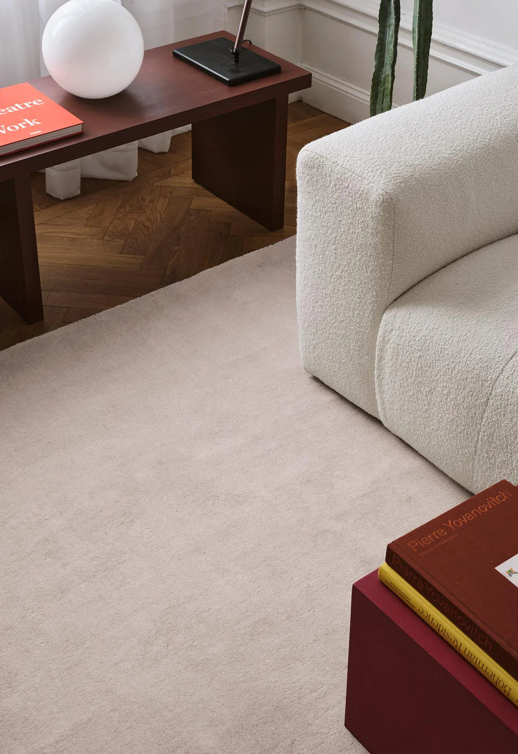 Premium Oatmeal Beige Area Rug