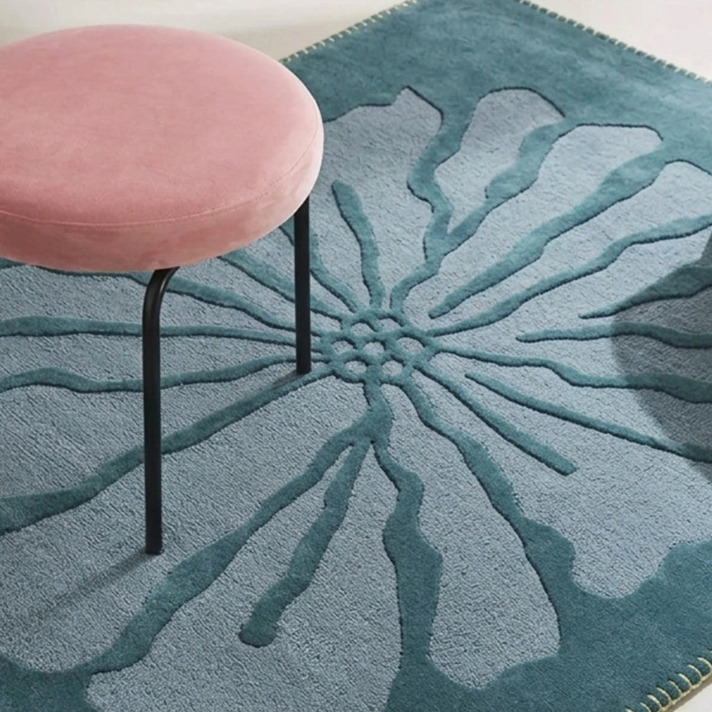 Designer Floral Area Rug