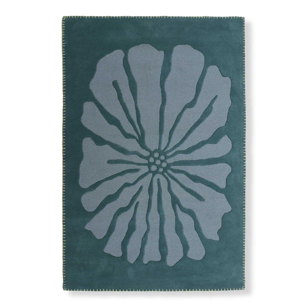 Designer Floral Area Rug