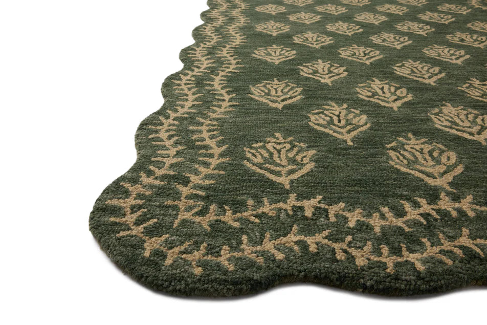 Cottage Style Botanical Rug