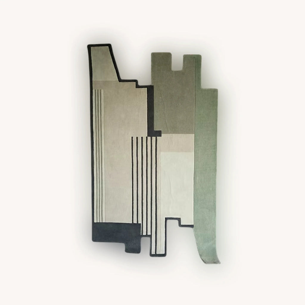 Façade Moderniste Hand-Tufted Rug