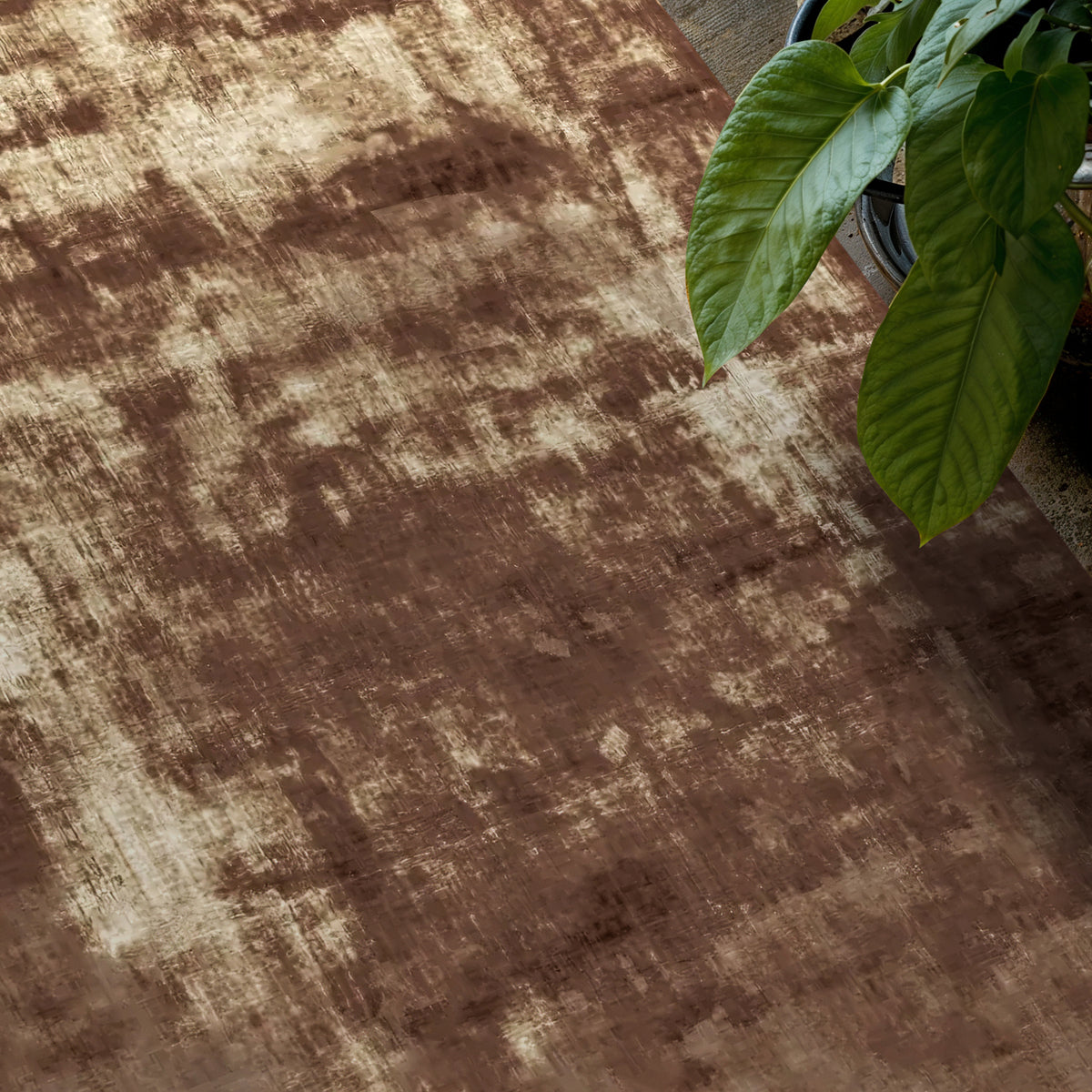 Sienna Abstract Distressed Viscose Rug