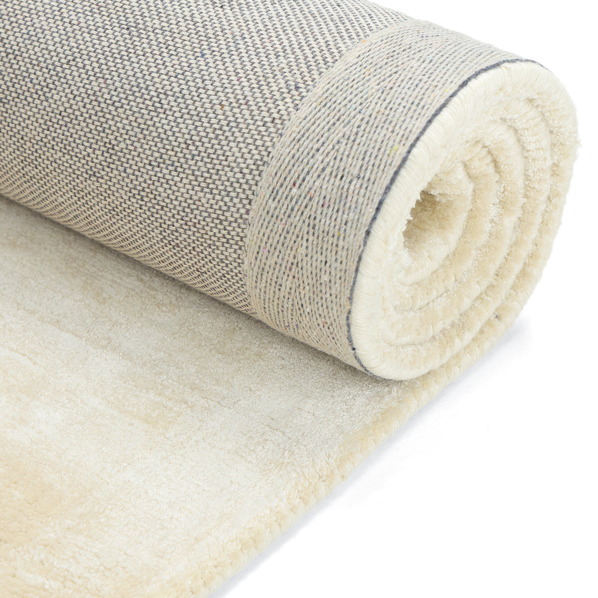 Elara Subtle Ivory Viscose Rug