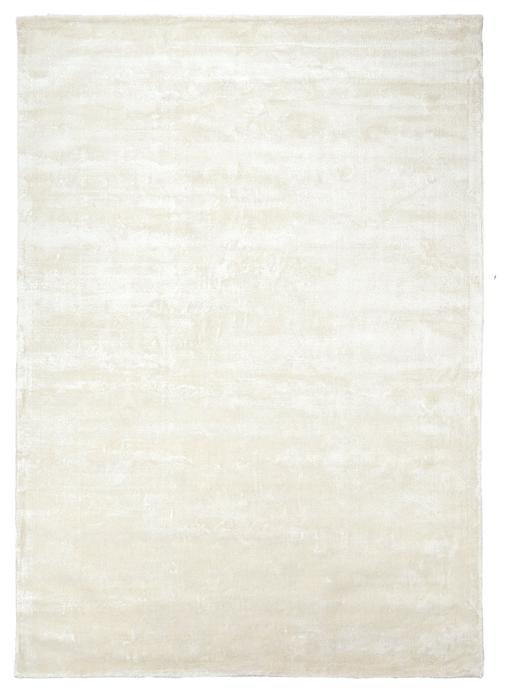 Luxury Off White Viscose Rug