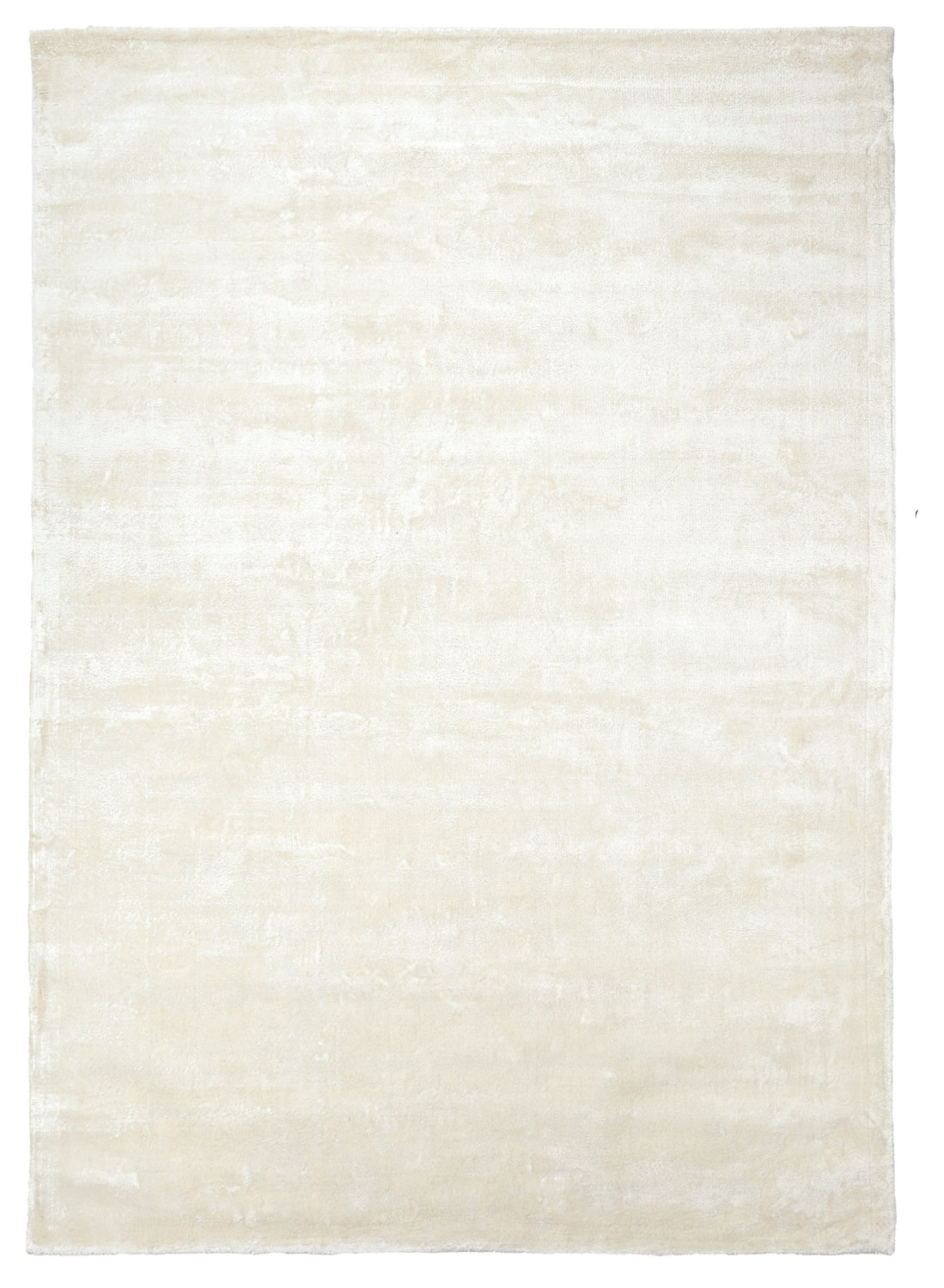 Luxury Off White Viscose Rug