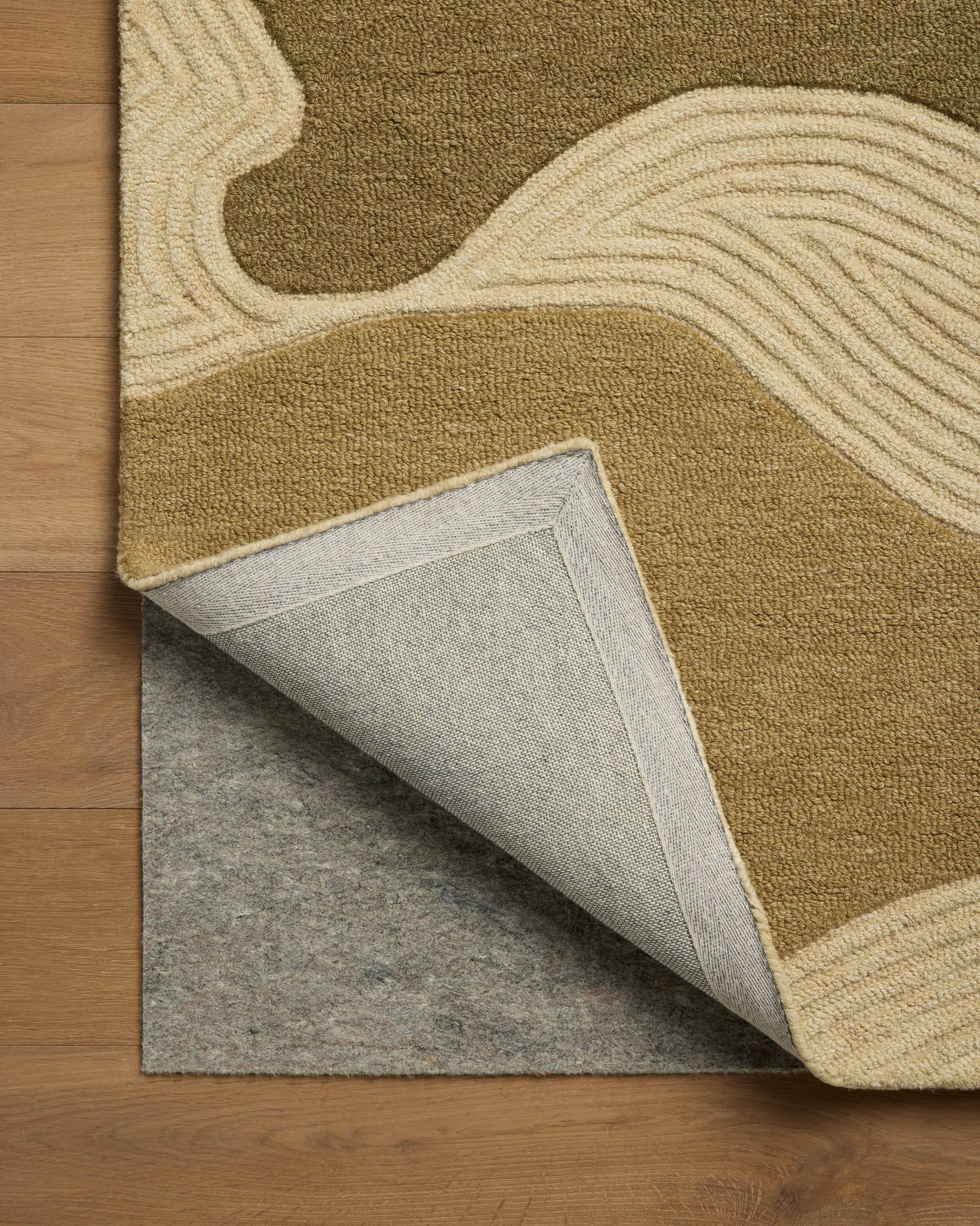 Beige Oasis Drift Modern Carpet
