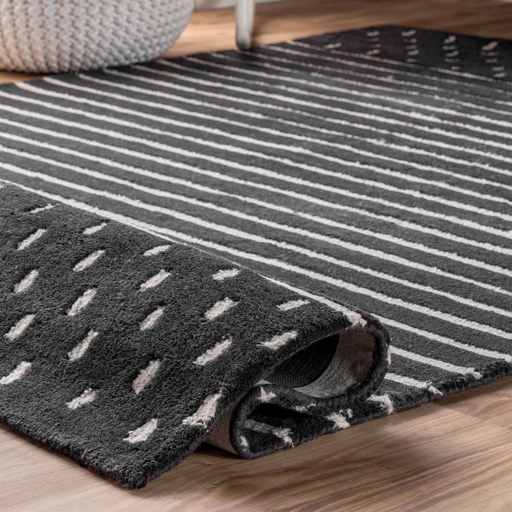 Artisan Striped Wool Carpet