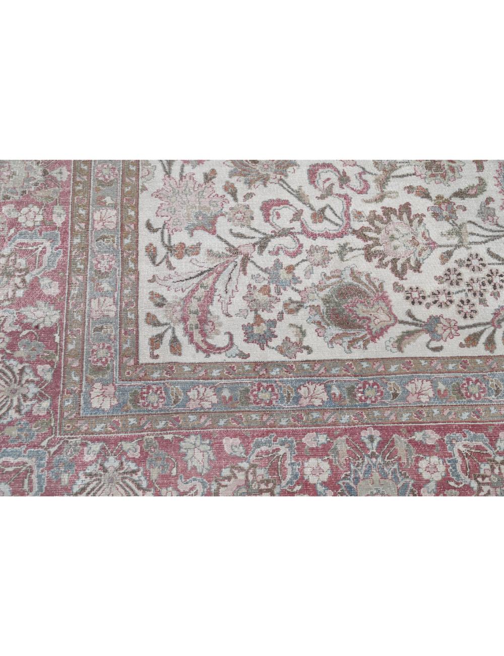 Hand-Knotted Imperial Rosette Wool Rug