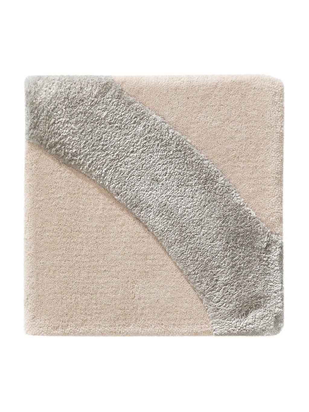 Halo Grid Designer Silk Rug