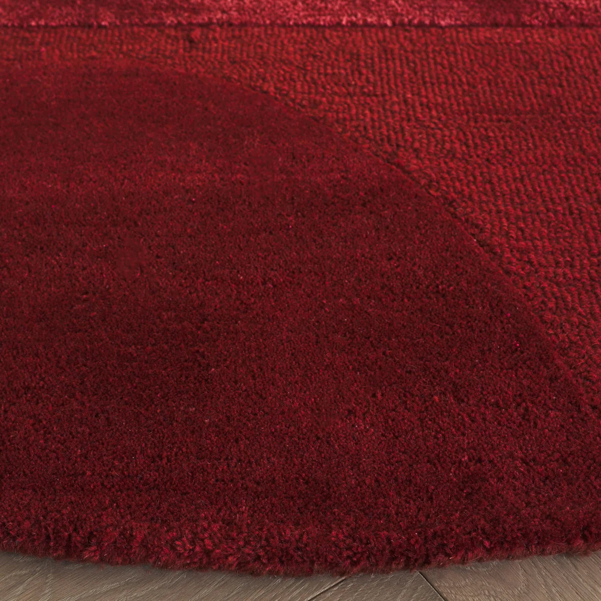 Monolith Round Wool Rug