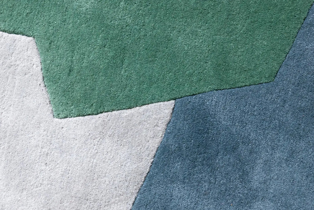 Assembled Geometry Contemporary Luxury Carpet