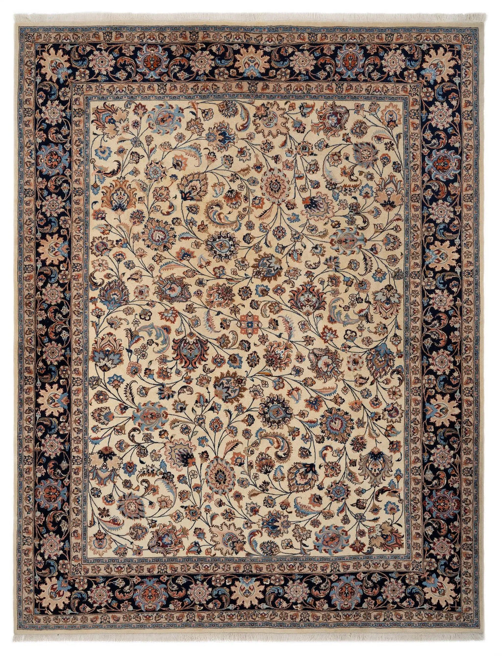 Heritage Nain Floral All-Over Wool Rug